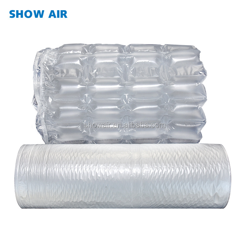 Shock resistant cushioning material packing bags inflatable air column bag foam roll