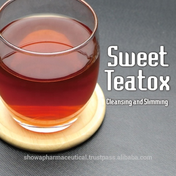 Detox tea tox slimming slim weight loss skinny diet fit benefit sweet teatox health soft drink made in japan OEM available