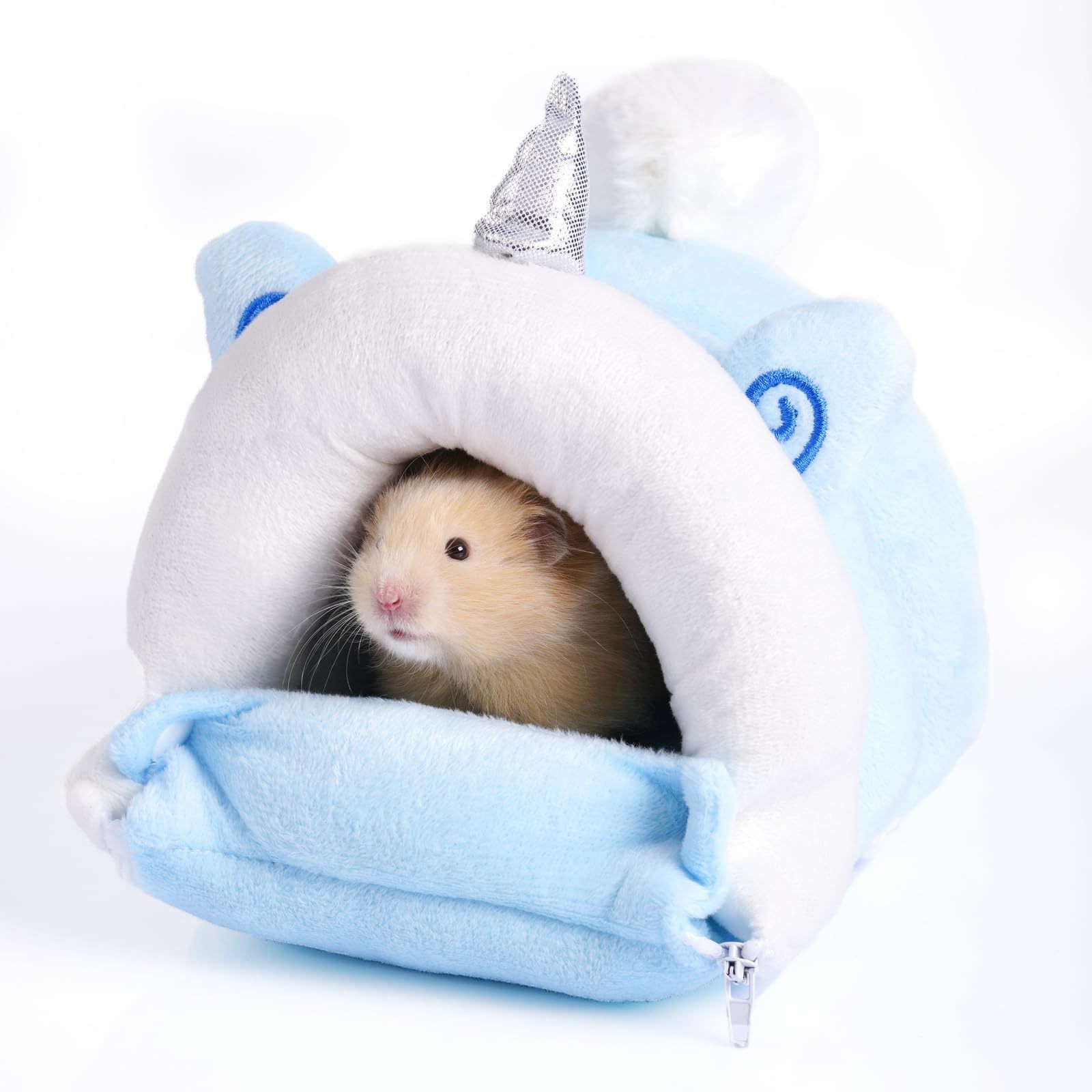 Pet bed Plush nest Squirrel Hamster Cotton small pet Warm house Winter toy home pet hamster cage