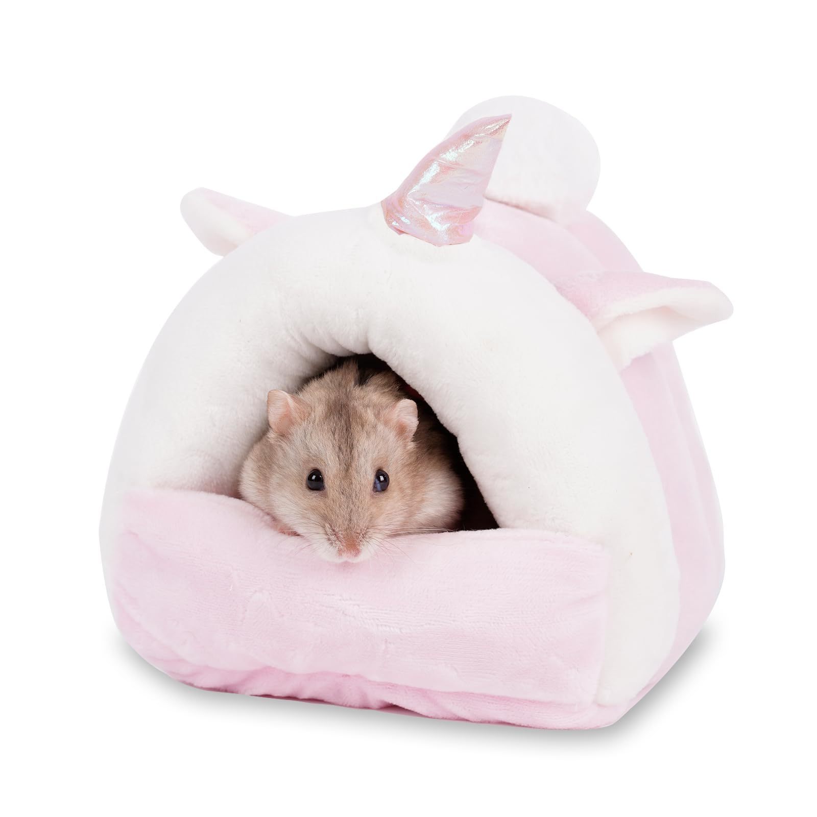 Pet bed Plush nest Squirrel Hamster Cotton small pet Warm house Winter toy home pet hamster cage