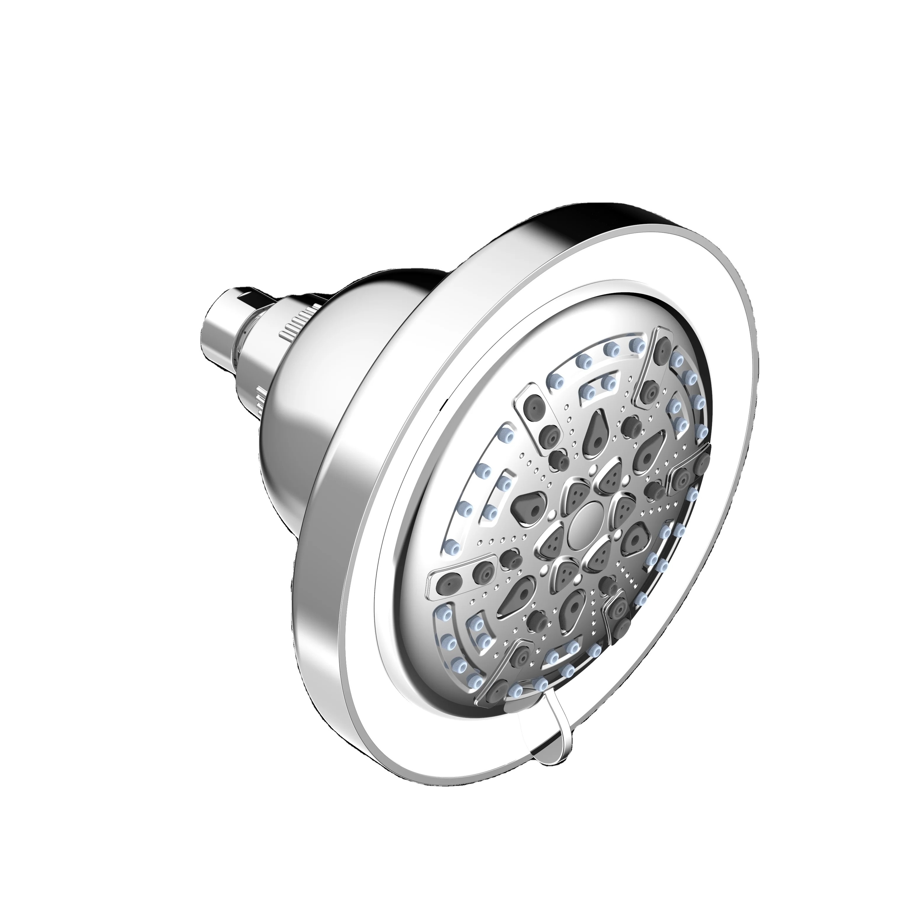 Rainshower LED shower set with purifying bathroom light 3 color flow shower head