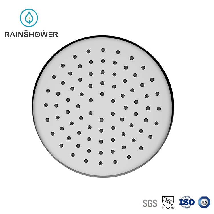 Rainshower water saving rainfall 9 inch round matte automatic ceiling rain shower head