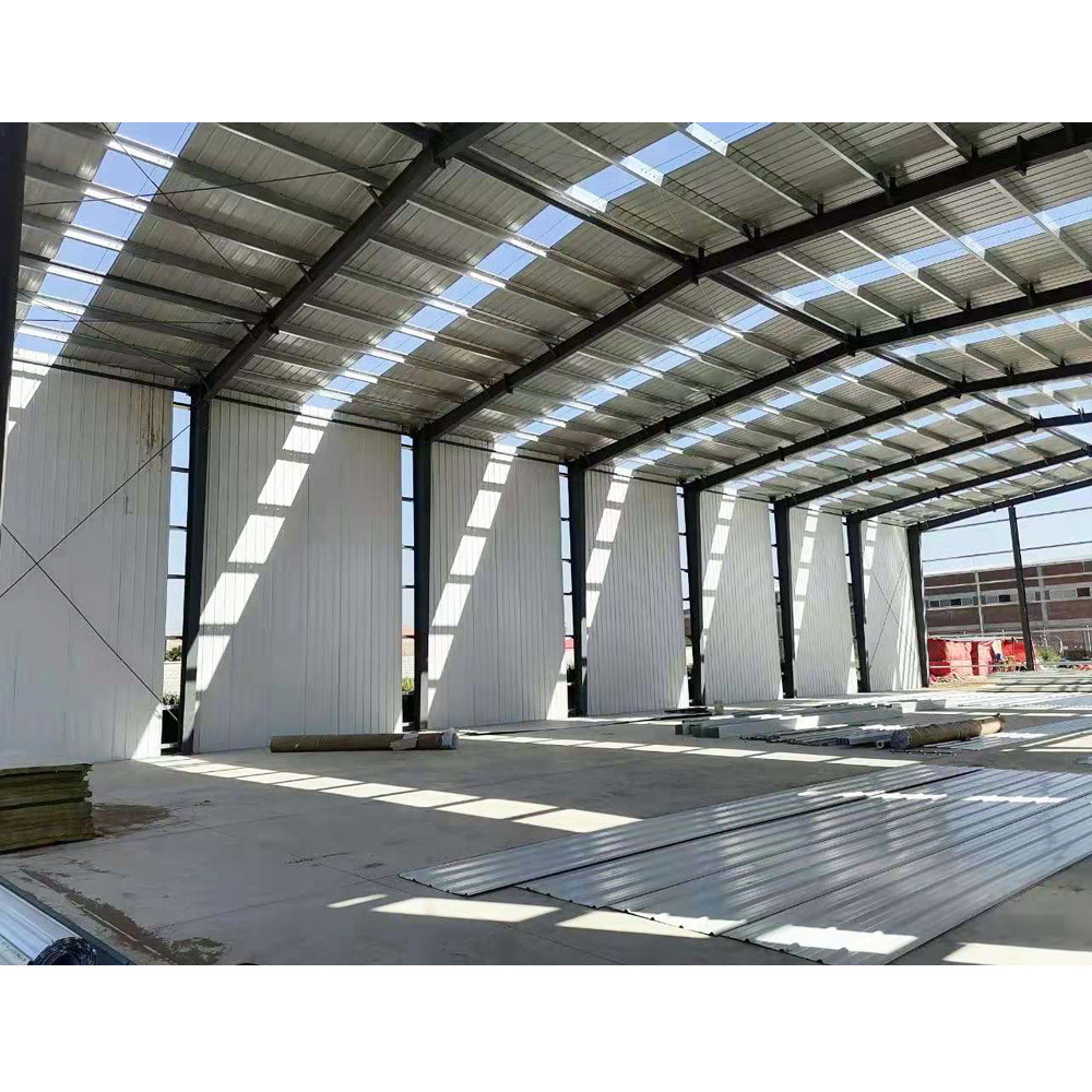 Low Cost Prefabricated Structural Portable Warehouse Sheds Prefab Steel Buildings