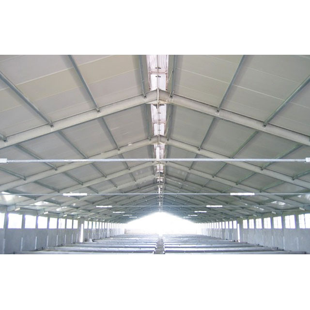 Low Cost Prefab Pig House Shed Light Steel Frame Structure Building Design Prefabricated Construction Farm