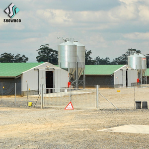 low cost commercial chicken shed steel structure building design poultry farm shed chicken house for sale