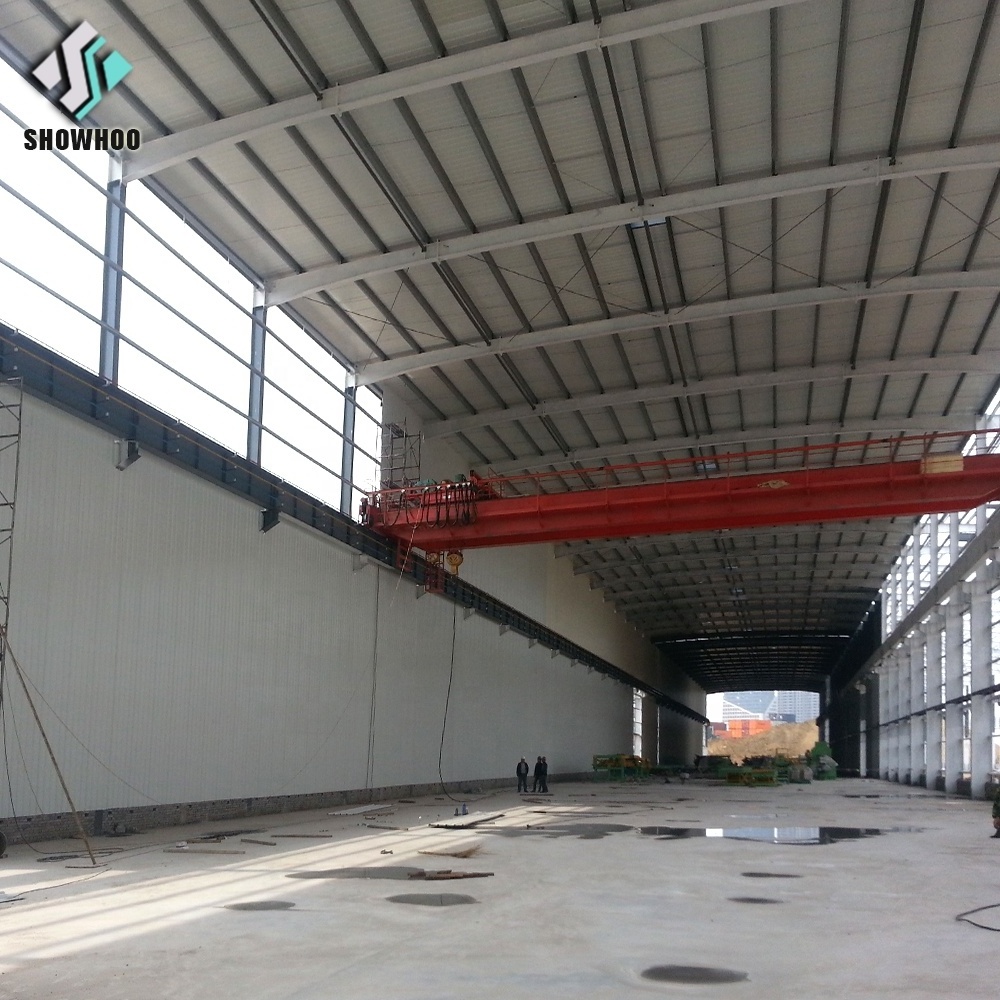 Low Cost Prefabricated Structural Portable Warehouse Sheds Prefab Steel Buildings