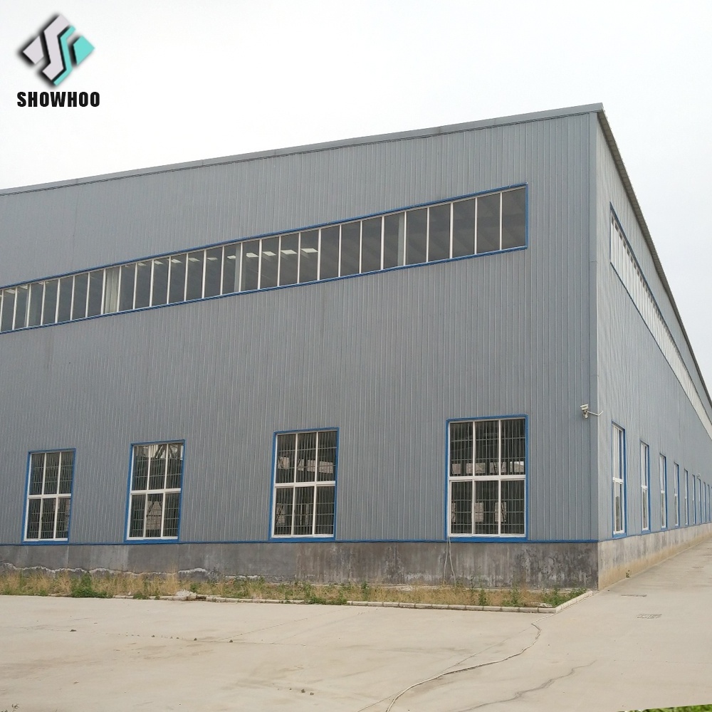 Easy Assemble Prefab Modern Warehouse Industrial Building Metal Steel Structure Workshop