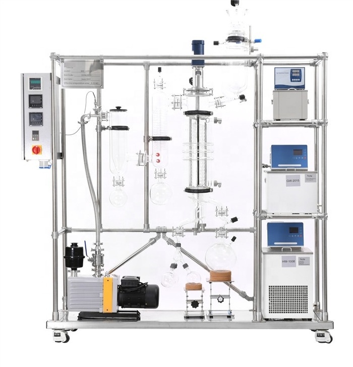 Wholesale Made Oil Extraction Machine Centrifuge Ethanol Extraction With Jacket Molecular Distillation