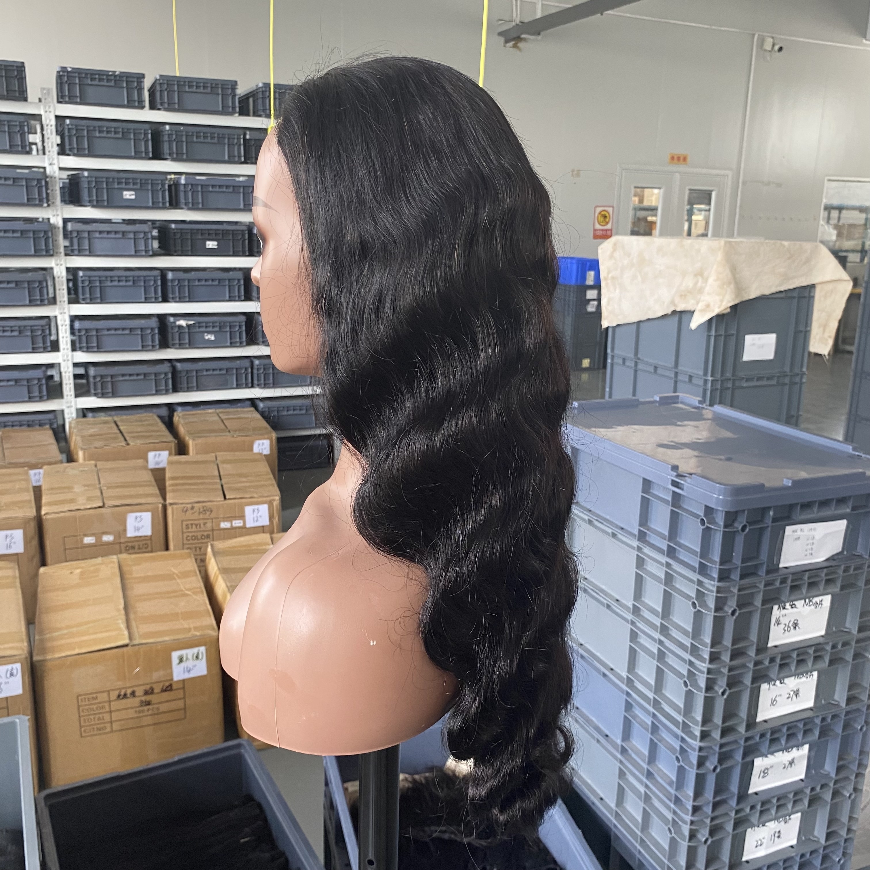 Customized Super High Density 180% 210% 250% 280% Density Very Full Hair Wig 5X5 HD Lace Closure Glueless Wig