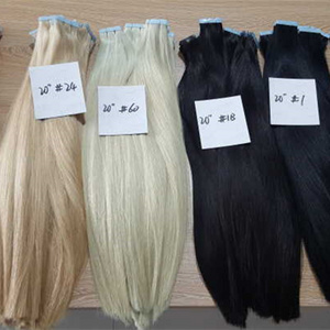 Invisible tape in hair extensions double drawn Blonde European Russian Human Hair 100% Human Remy Tape in PU Skin Weft Tape Hair