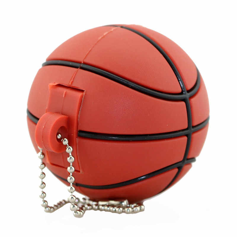 Custom Shaped USB Sticks PVC Basketball Football Rugby Shape Usb Flash Stick