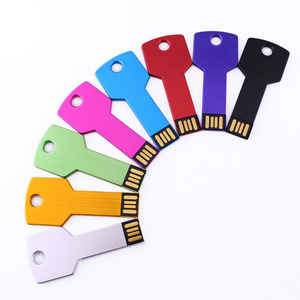 Branding Engraving Key Shape Flash Sticks 2.0 Usb Key 16 hard GB USB Keys