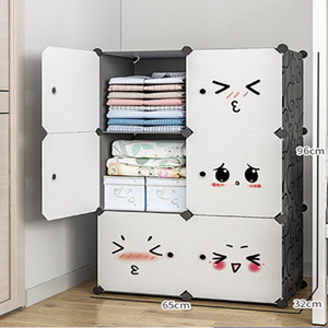 Cheap Folding Cupboard Fabric Wardrobe For Bedroom Furniture