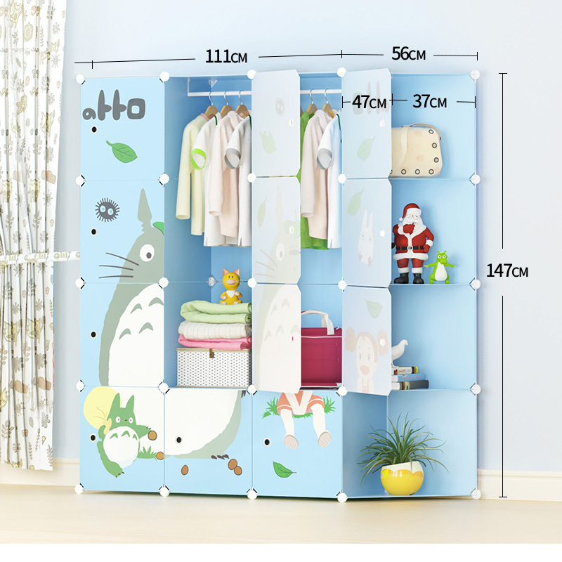 Fast Delivery Kids Storage Cube Closet Organizer Shelf Cabinet Bookcase