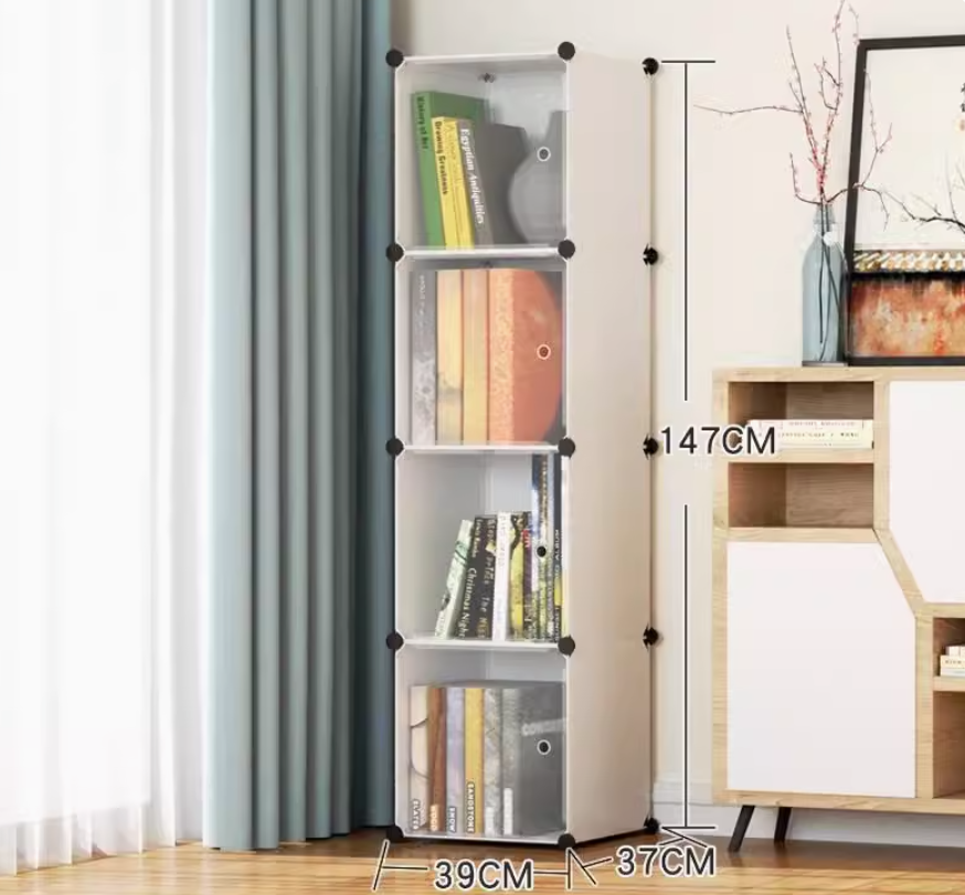 foldable storage box plastic book storage organizer display shelf rack cube storage organizer shelf