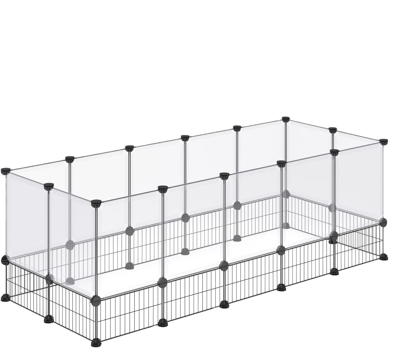 Rabbit Playpen Guinea Pig Cages Hamster Cages Iron Net Bottom Design for Small Animal