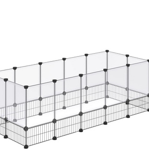 Rabbit Playpen Guinea Pig Cages Hamster Cages Iron Net Bottom Design for Small Animal