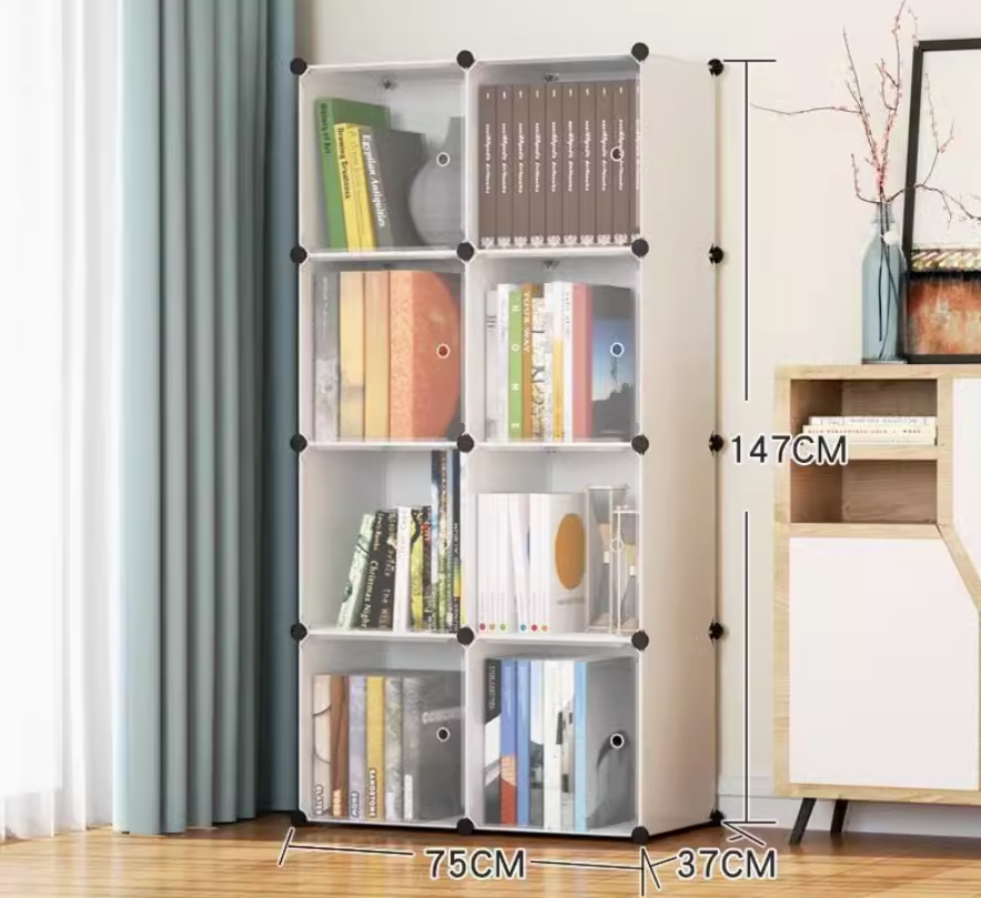 foldable storage box plastic book storage organizer display shelf rack cube storage organizer shelf