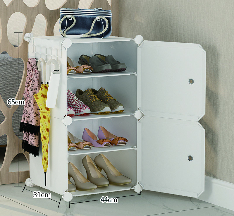 Shoe Storage Rack Plastic Shoe Cabinet