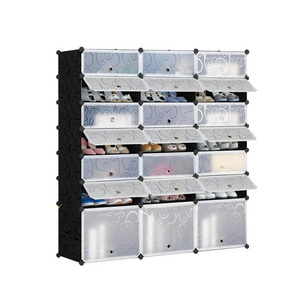 Portable Shoe Rack Organizer Tower Shelf Storage Cabinet Stand Expandable for Heels, Boots, Slippers