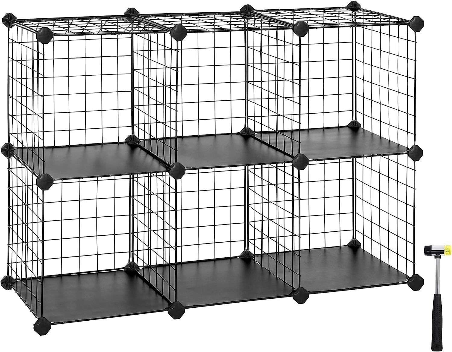 rejilla de metal cubo  para bebe de plstico closet storage organization