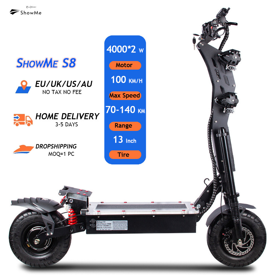 electric golf cart 8000W 10000W fast scooter 45Ah 30AH e scuter patinete o off road adult scooter