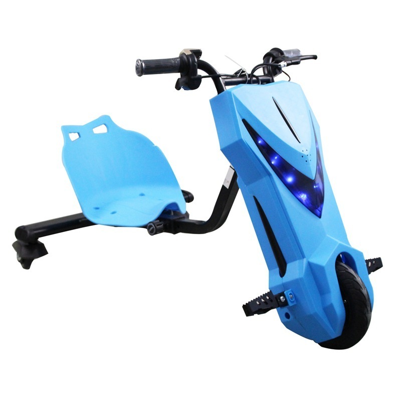 2023 new arrival mini kids car 3 wheels self balancing drift trike electric scooter for children