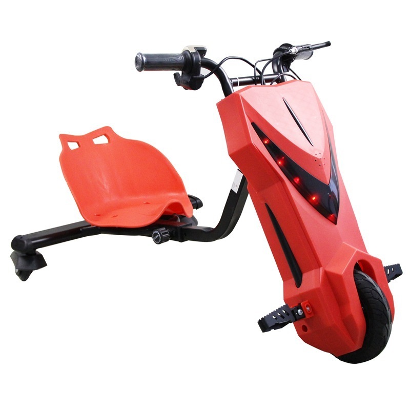 2023 new arrival mini kids car 3 wheels self balancing drift trike electric scooter for children