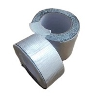 1.2mm aluminium foil finished bitumen tape 5cm 10cm 15cm width flashing band bitumen tape for sale