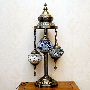 Wholesale Turkish Craft Decorative Glass Mosaic Table Lamp