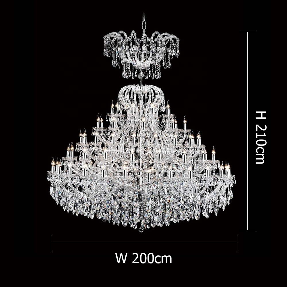 high quality luxury maria theresa asfour crystal chandelier for wedding decor