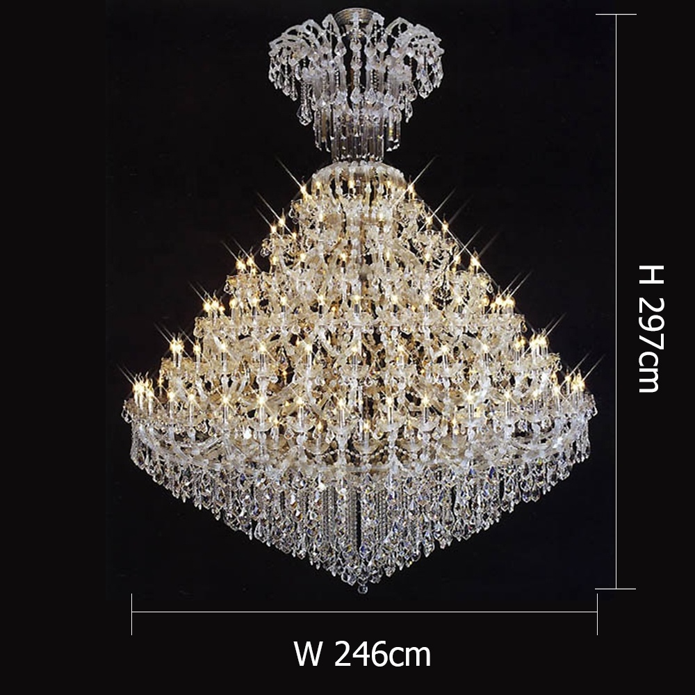 high quality luxury maria theresa asfour crystal chandelier for wedding decor