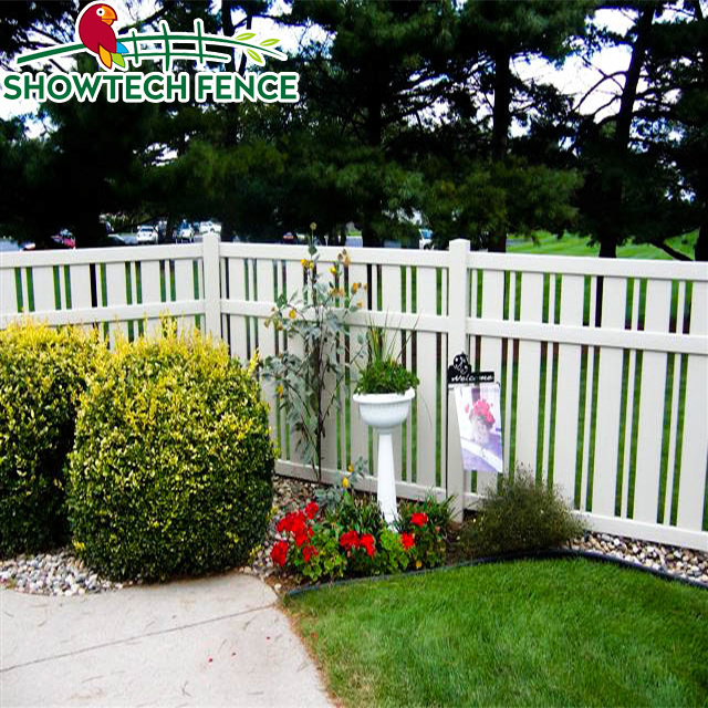 Showtech Lifetime warranty vinyl pvc wooden gate