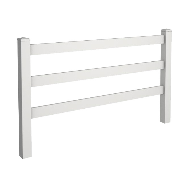 pvc horse fence 3 rail,fence for horses,white horse fence