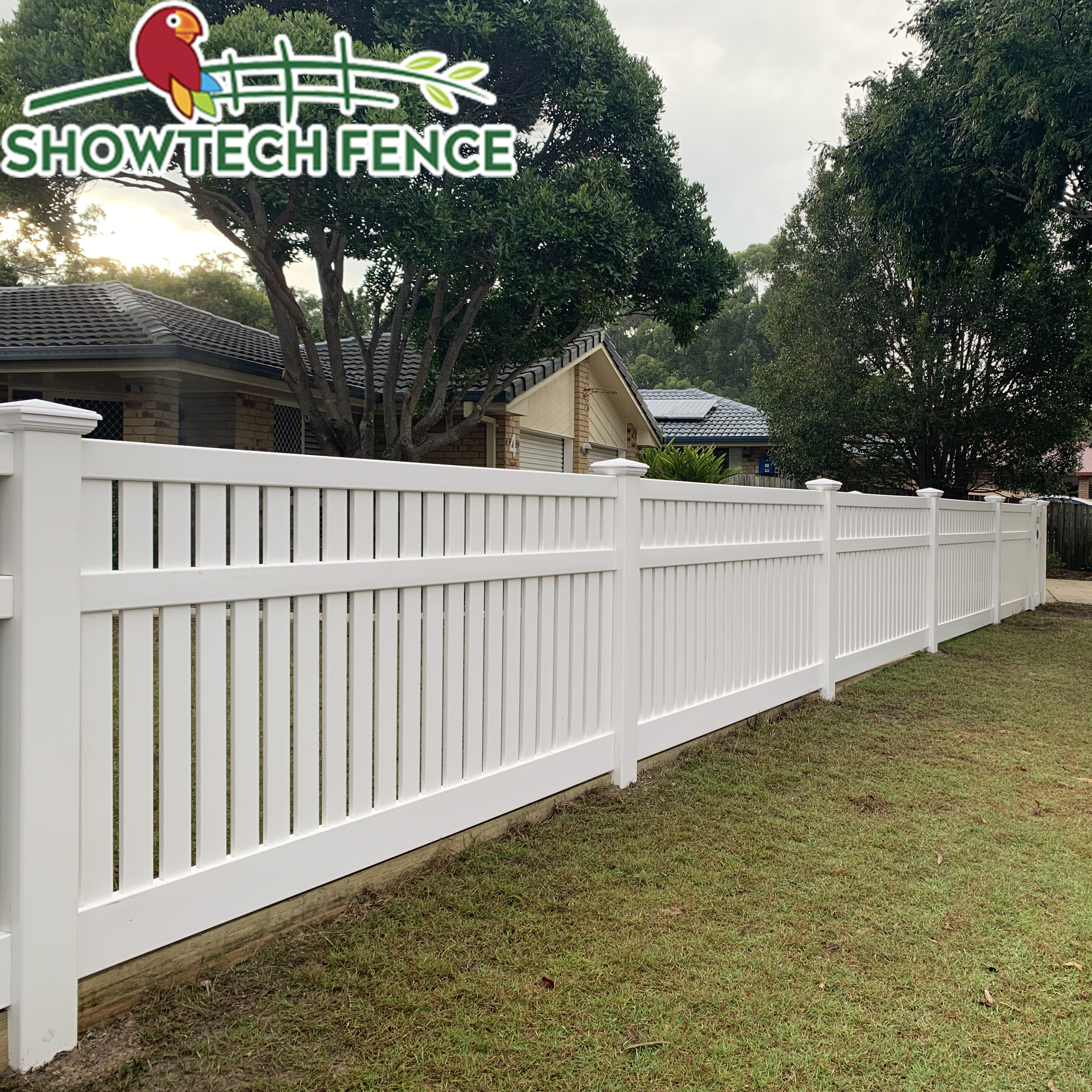 easily assembled used PVC semi privacy vinyl fence weave  for sale