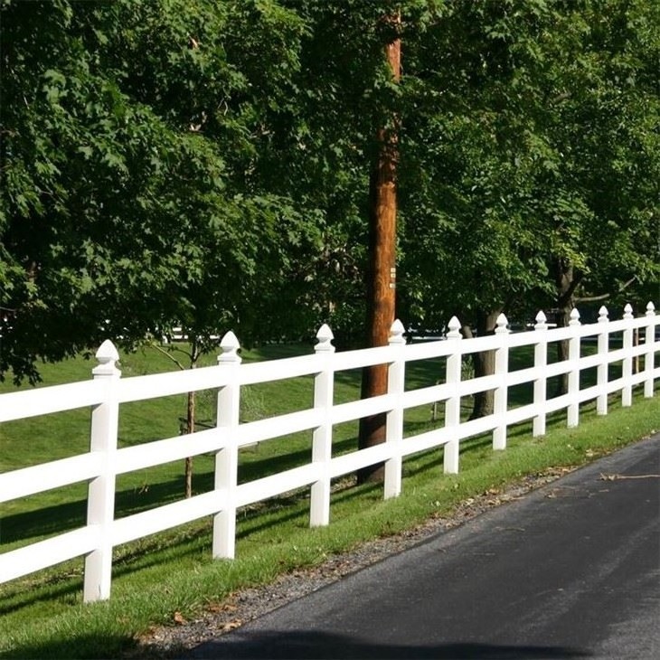 hot selling pvc used horse fence panels,farm fence sheep,plastic farm fence