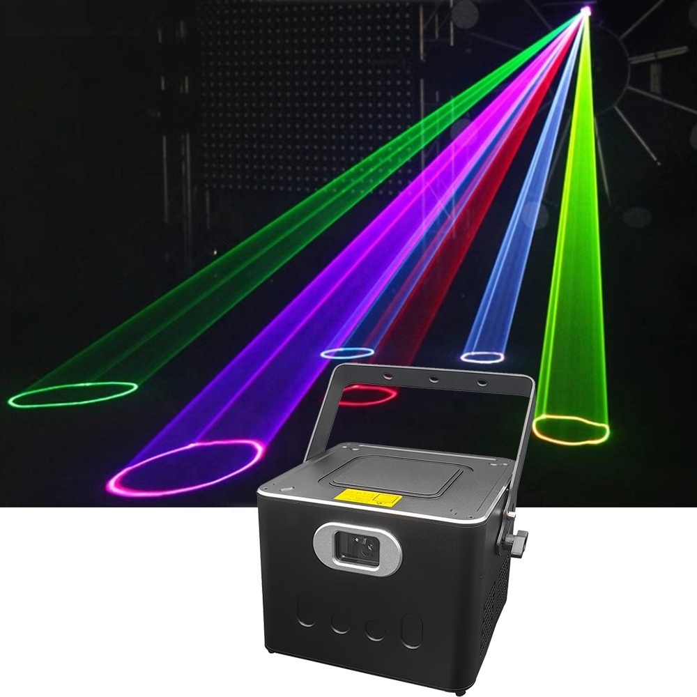 Mini RGB Laser Stage Lighting 8W Cartoon Animation Beam Line Laser Disco DJ Night Club Lamp Romantic wedding