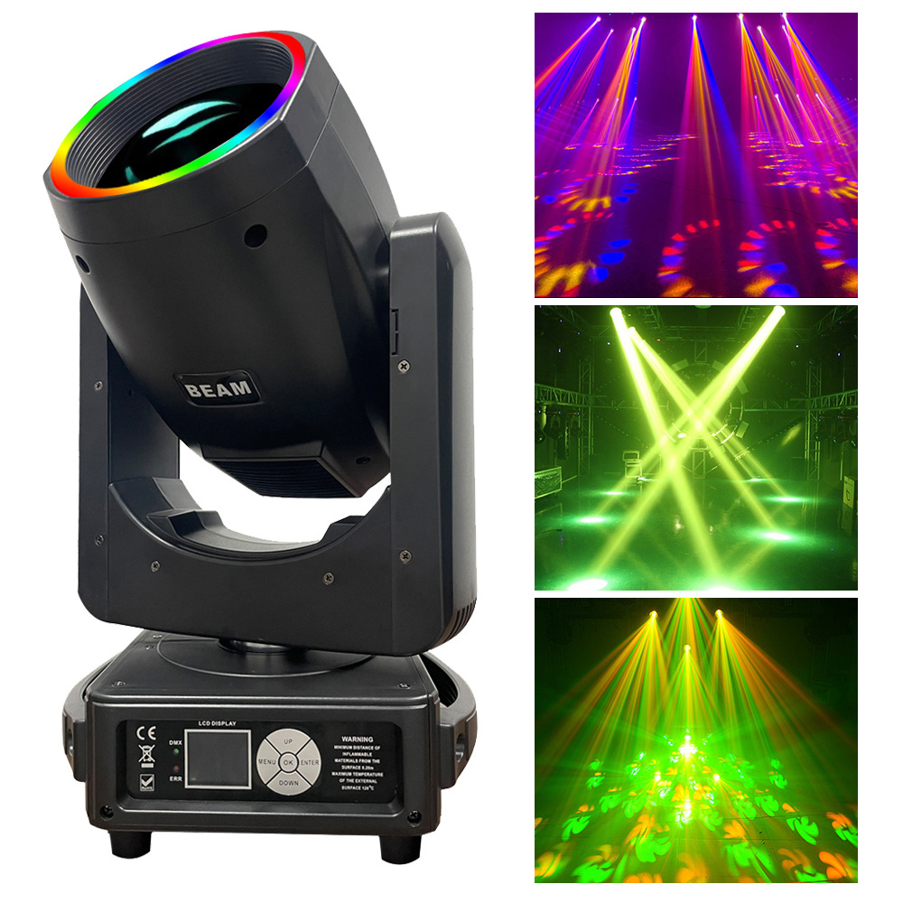 Hot Sale 14R Sharpy Stage Lighting Beam 295 Moving Head Light With Led RGB Circle Disco DJ Club Lamp