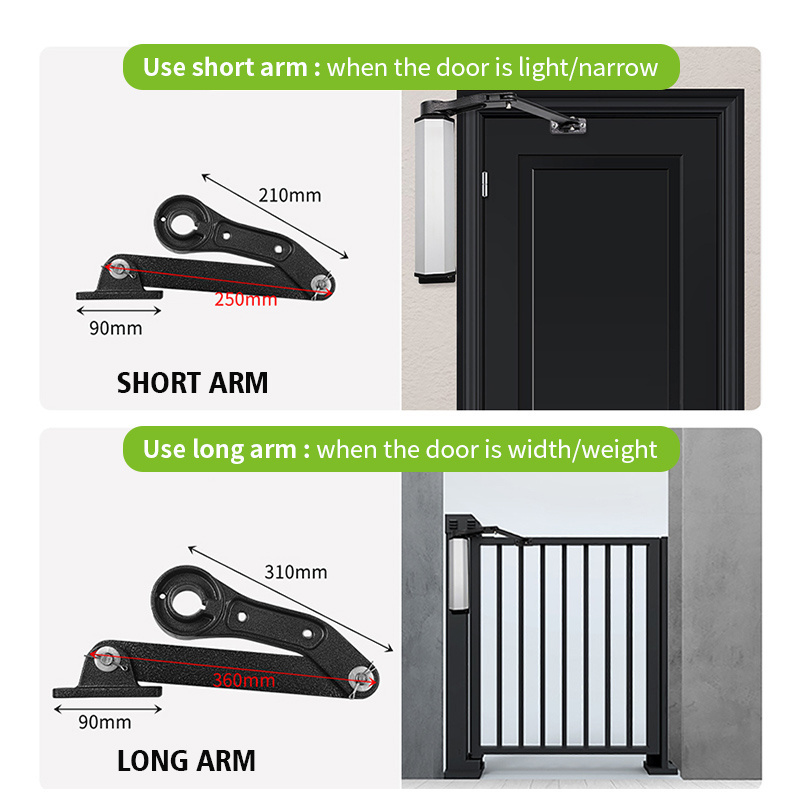 Automatic Door Operator Sensor System Automatic Electric Side-Mounted Remote Controller Swing Door Opener