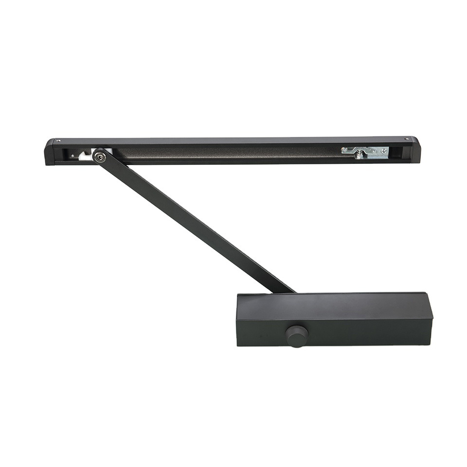 D2000H Certifire CE Commercial European Style Automatic Sliding Arm Soft Door Closer For 25-85kg Door