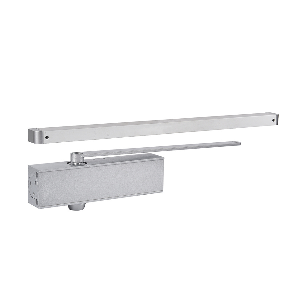 D2000H Certifire CE Commercial European Style Automatic Sliding Arm Soft Door Closer For 25-85kg Door