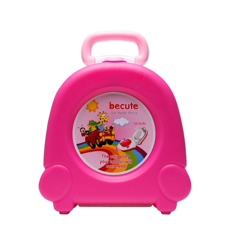 Cute Cartoon Baby Portable Urinal Toilet Training Seat Toddler Pee Chair Kids Travel Potty