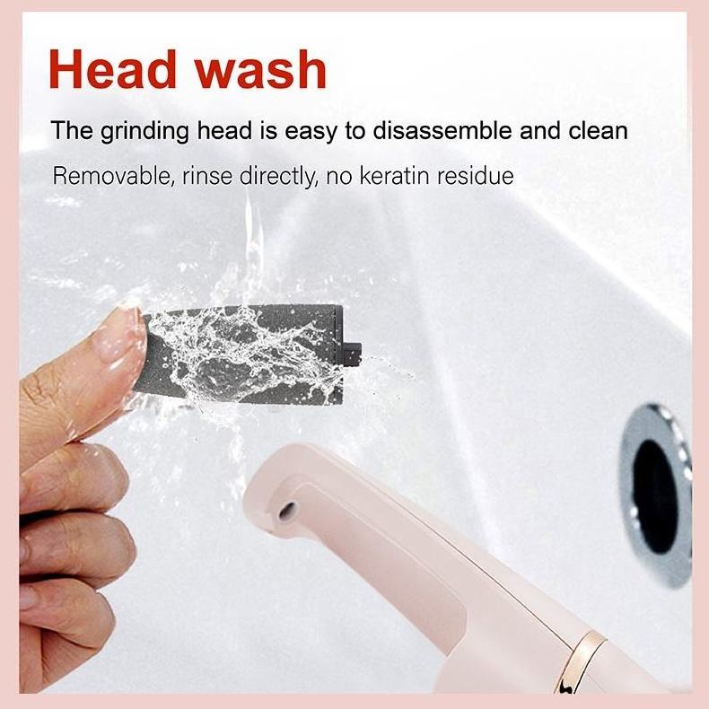 Rechargeable Electric Foot Callus Remover Pedicure Machine Foot Grinder Tools Files Clean Tools for Hard Cracked Skin