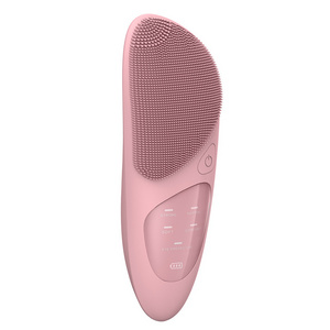 3 IN 1 Waterproof Electric Sonic Facial Exfoliating Cleanser Silicone Facial Cleansing Brush With Eye Massager