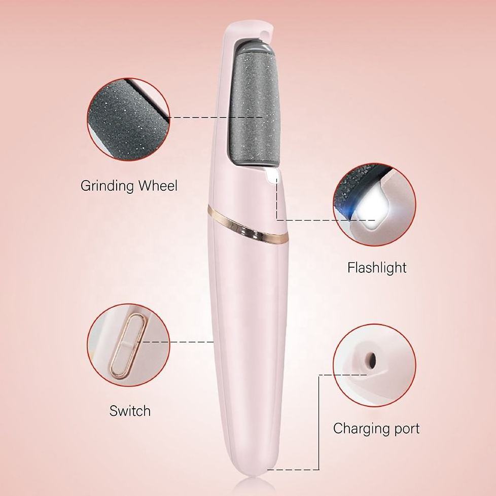 Rechargeable Electric Foot Callus Remover Pedicure Machine Foot Grinder Tools Files Clean Tools for Hard Cracked Skin