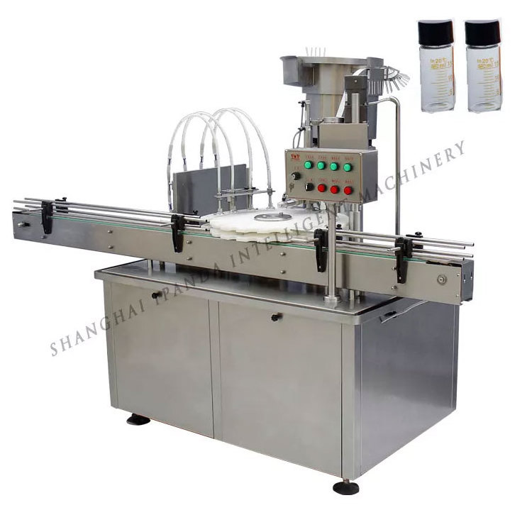 10ml Sampling Test Tube Automatic Liquid Filling Machine High Viscosity Vial Syrup Liquid Filling Capping Machine