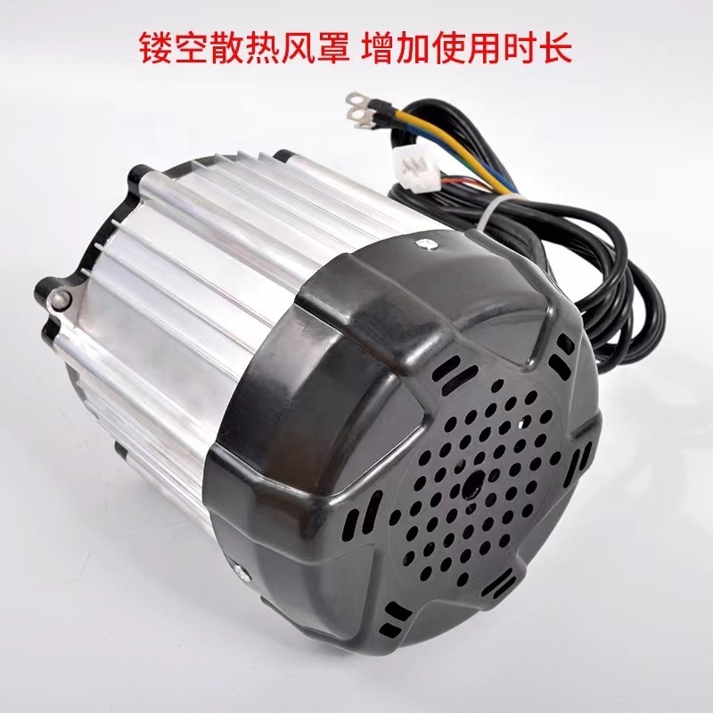 Tricycle Deceleration DC Brushless Motor Black Battery Waterproof Ce GEAR MOTOR 36v 1000w Brushless Motor Permanent Magnet IE 1