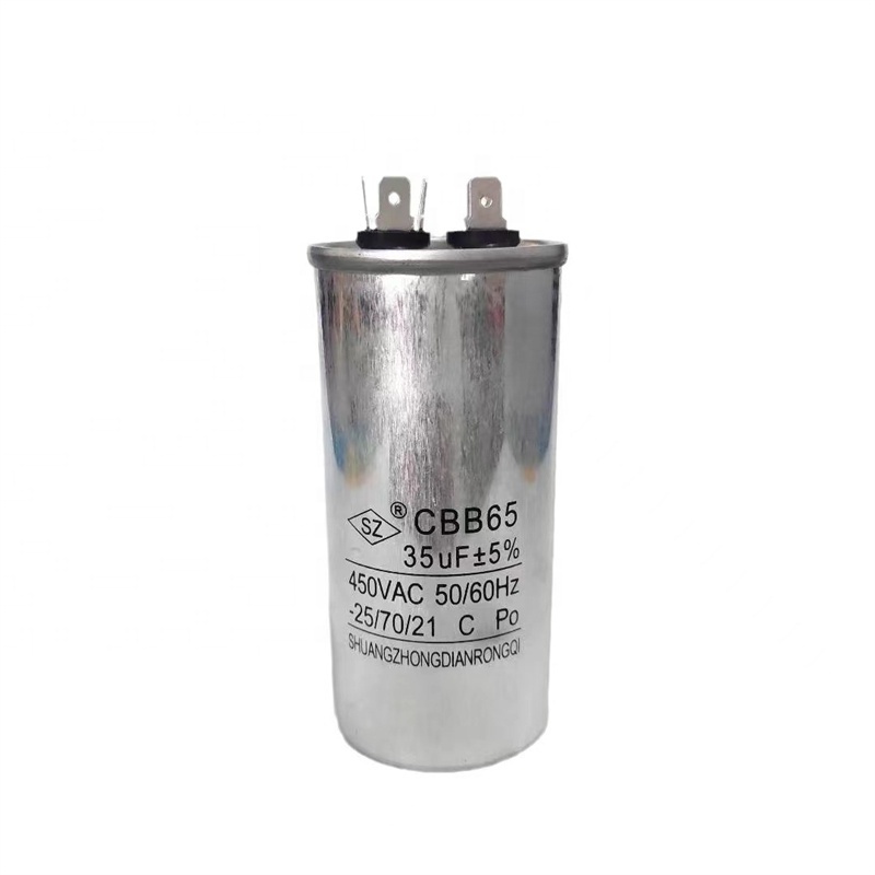 cbb60 Starting cable capacitor Washing machine pump Car wash metal film motor  capacitor