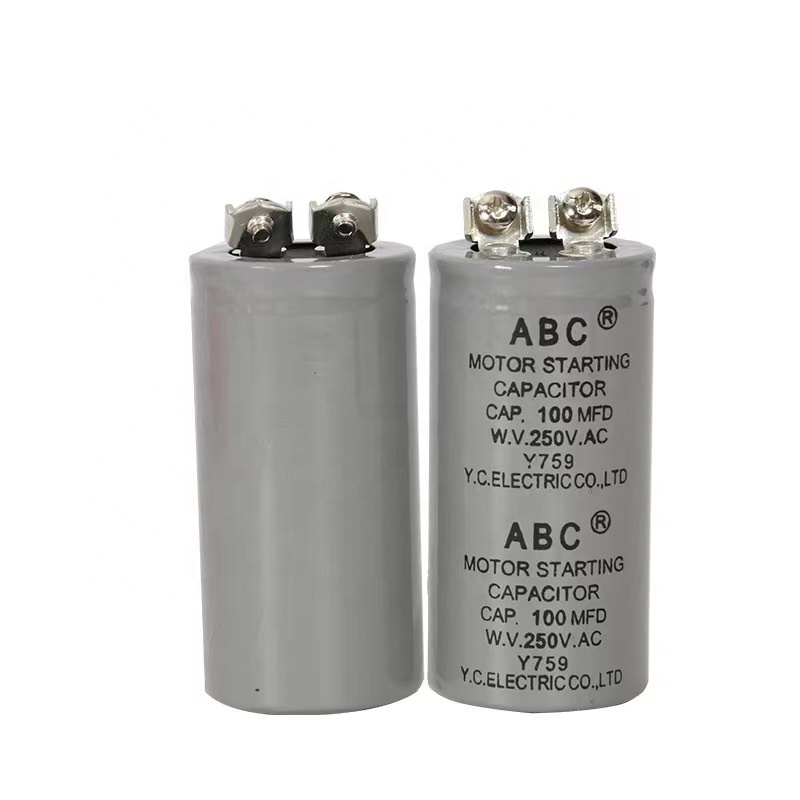 cbb60 Starting cable capacitor Washing machine pump Car wash metal film motor  capacitor