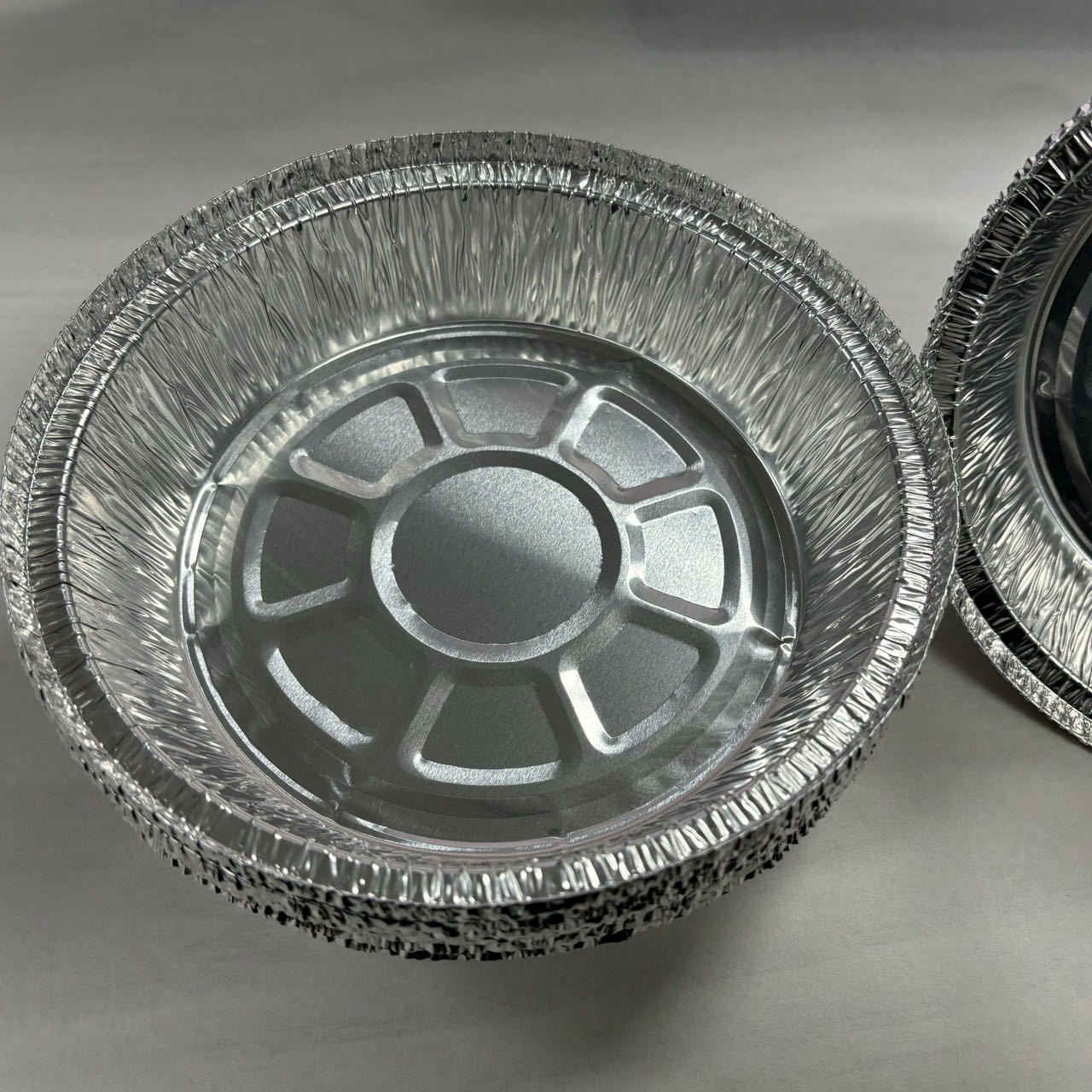 Disposable Aluminum Trays Aluminium Foil Dish Platter Tinfoil Pie Plate Pan Containers